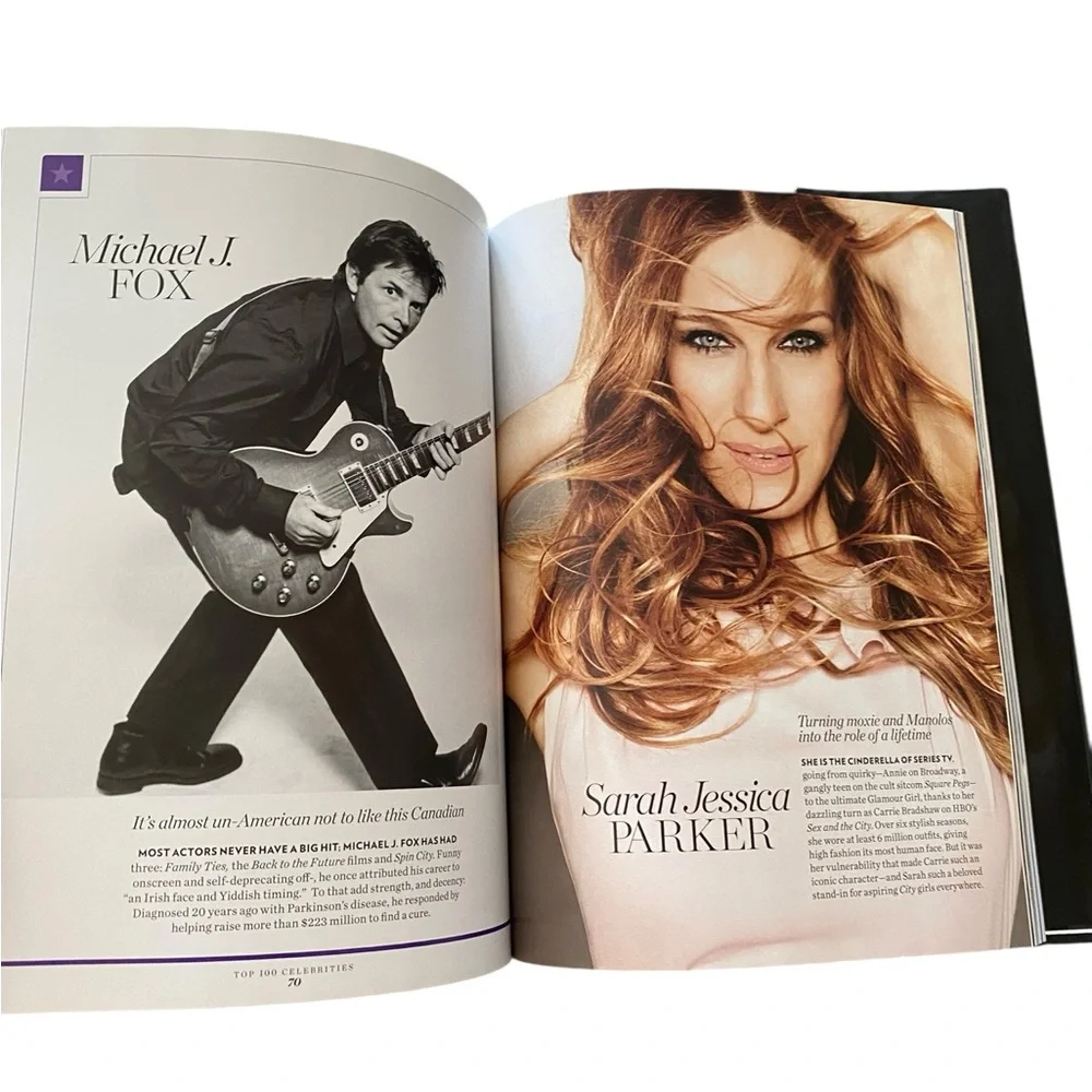 2011 People Top 100 Celebrities Who Define Our Time Hard Cover coffee table Book - Picture 9 of 12